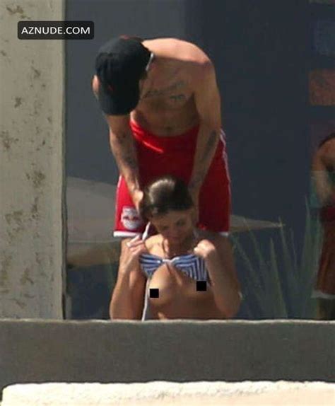 Danielle Campbell Sexy Wearing A Bikini At A Pool In Cabo San Lucas Aznude