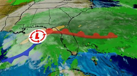 Rain Gusty Winds Possible In Florida Weather