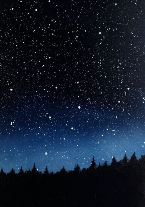 √ Acrylic Night Sky Painting Ideas - Popular Century