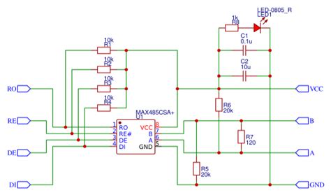 Модуль связи RS-485 Resources - EasyEDA