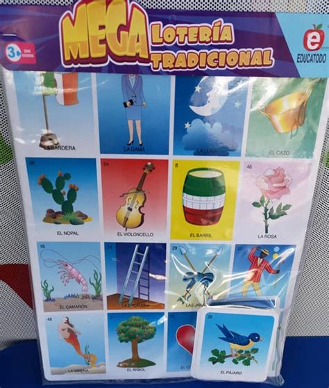 Mega LoterÍa Tradicional M 0521 Polillita Material Didáctico