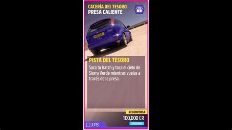 FORZA HORIZON 5 Invierno Serie 27 Cacería del Tesoro PRESA CALIENTE