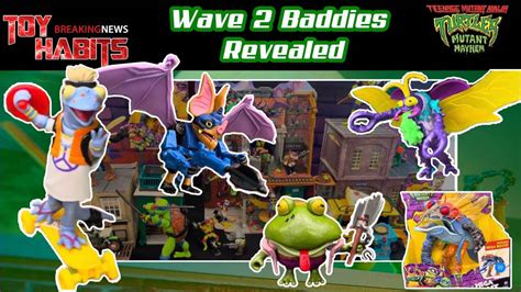 Tmnt Mutant Mayhem Wave 2 Mutants Revealed Toy Habits