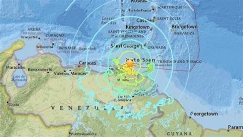 Large Earthquake Off Northern Venezuelan Coast Venezuelanalysis