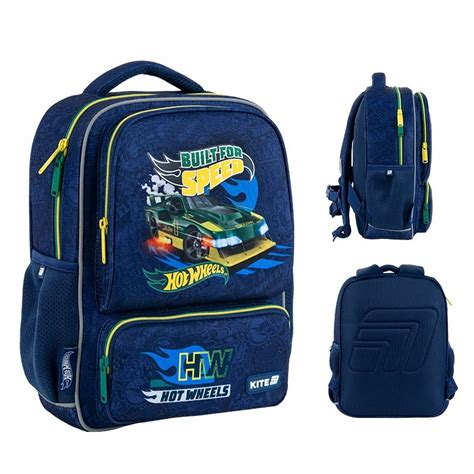 Plecak Dla Przedszkolaka Ma Y Plecak Dla Ch Opca Niebieski Hot Wheels Kite Kite Sklep Empik