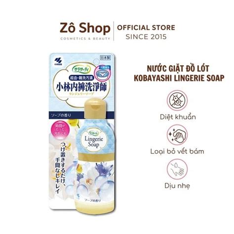 Nước giặt đồ lót Kobayashi Lingerie Soap ml Mỹ phẩm Nhật Zô shop