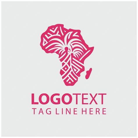 Premium Vector Africa Map Logo Vector Illustration