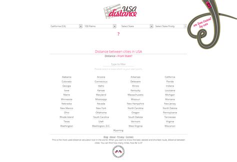 Distance USA: Distanceusa.com has opened.