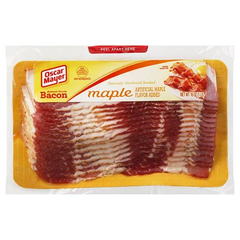 Oscar Mayer Maple Bacon Shop Bacon At H E B