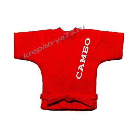 Сувенирные курточки Боевое САМБО красная - Sambo-shop.com