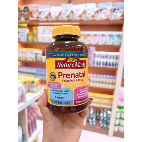 Nature Made Prenatal Multi Dha B Sung Vitamin Cho B B U H P