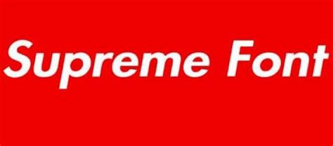 Supreme Font download - Fontspace.io