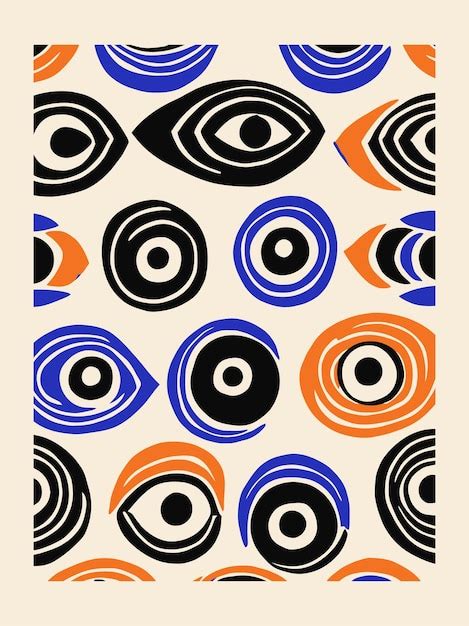 Premium Vector Crazy Eyes Pop Art Vector Art