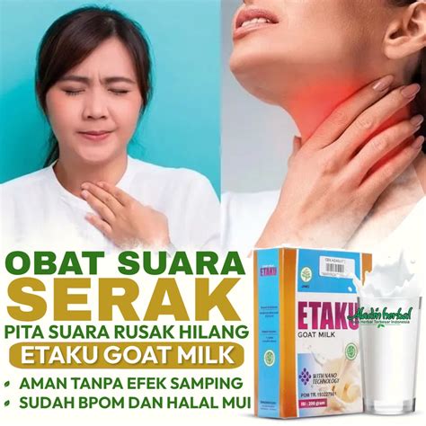 Jual Obat Suara Serak Pita Suara Hilang Obat Tenggorokan Sakit Gatal