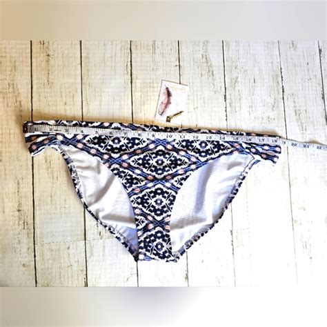 Jessica Simpson Swim New Jessica Simpson Multicolor Hipster Bikini