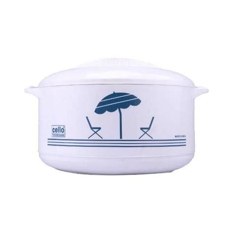 Cello Chef Deluxe L Stainless Steel Hot Pot Casserole Food Warmer White BIG W