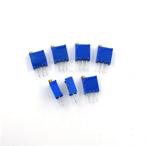 15PCS LOT 15values 3296W Potentiometers Kit 3296W MultiTurn Trimmer