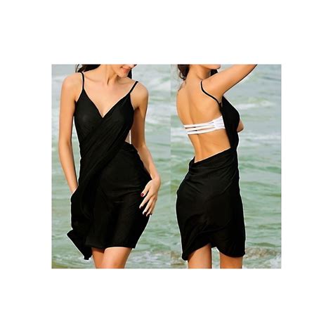 Sarong Par O Cover Up Bikini Wrap Robe De Maillot De Bain Convertible