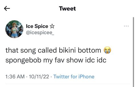 Ice Spice Previews Bikini Bottom Song