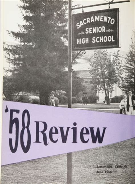 Explore 1958 Sacramento High School Yearbook, Sacramento CA - Classmates