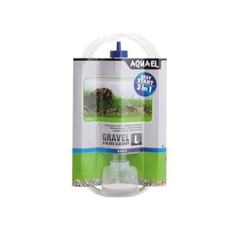 AQUAEL - очиститель аквариумного грунта L со скребком (33 см) купить в ...