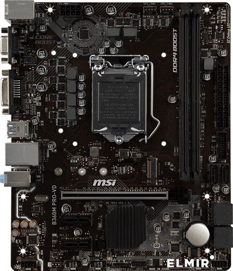 Материнская плата MSI B360M Pro-VD s-1151 B360 купить | Elmir - цена ...