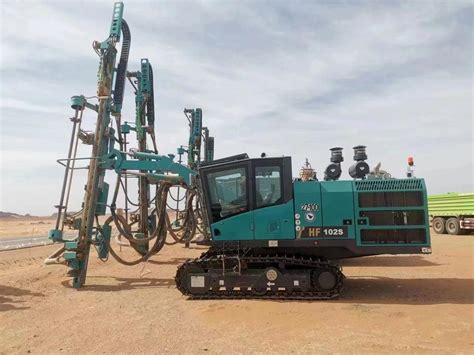 Hf152b Crawler Drilling Rig Equipment Hydraulic Rotary Borehole Mining