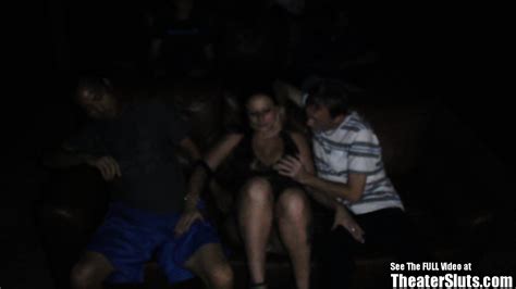 Horny Tattoo Slut Gangbang Porn Theater
