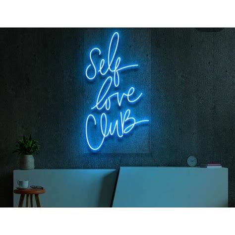 Self Love Club Neon Tabela NeuNeon