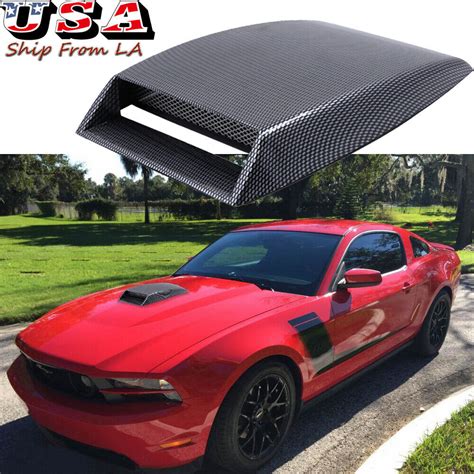 Auto Parts Accessories Carbon Fiber Look Car Decorative Air Intake