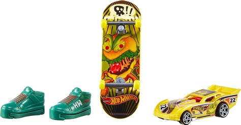 Hot Wheels Skate Tony Hawk Collector Set Fingerboard Pair Of Skate Shoes Car Styles May