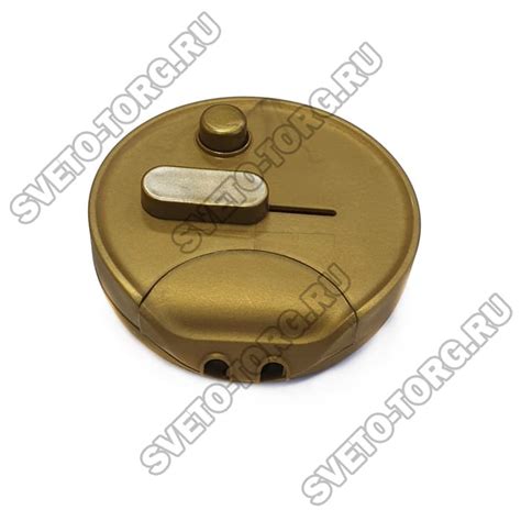 диммер для торшеров и светильников напольный золотой ползунковый для ...