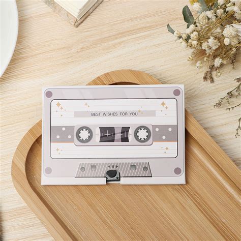 LG01I9 Send A Sound Recordable Musical Birthday DIY Audio Cards Custom