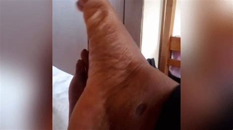 Hot GH Babe S Wrinkled Juicy Meaty Soles Crossed From Two Different Angles BigSteffs Ghana
