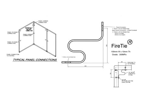 265 Series Fireties® Deformable Brackets Fire Ties