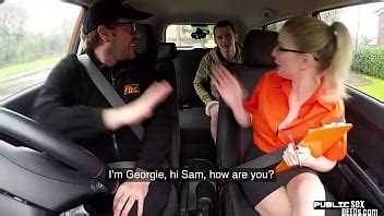 Glasses Babe Pounded In Car After Fingered And Oral Sex XVIDEOS