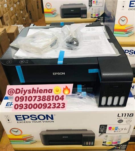 Epson L1118 COLORED PRINTER, Computers & Tech, Printers, Scanners ...