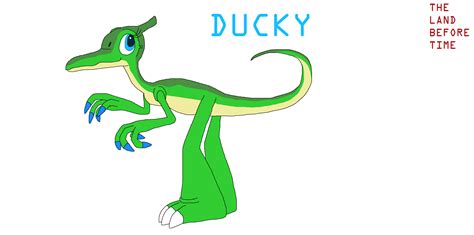 The Land Before Time Ducky Redesigned By Bryanghidorah2002 On Deviantart
