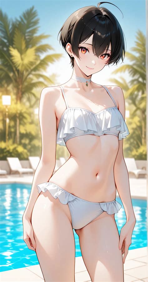 Insanely detailed, She is beautiful, A cute anime-style girl - SeaArt AI
