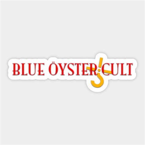 Blue Öyster Cult: Logo - Blue Oyster Cult - Sticker | TeePublic