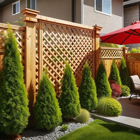 Lattice Privacy Screen for Deck - Design Ideas