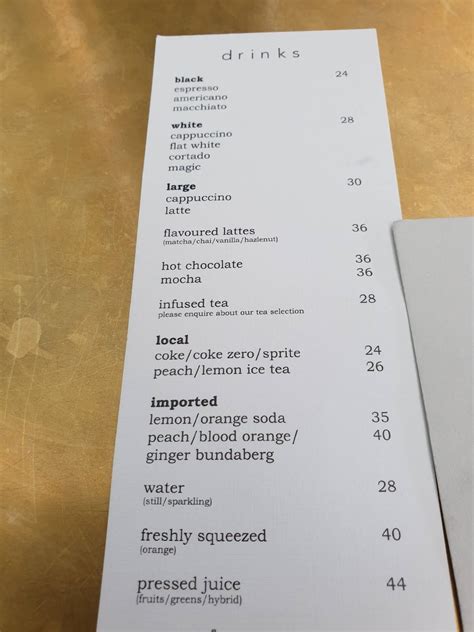 Menu At Naked Kitchen Coffee Bar Sandton Shop U