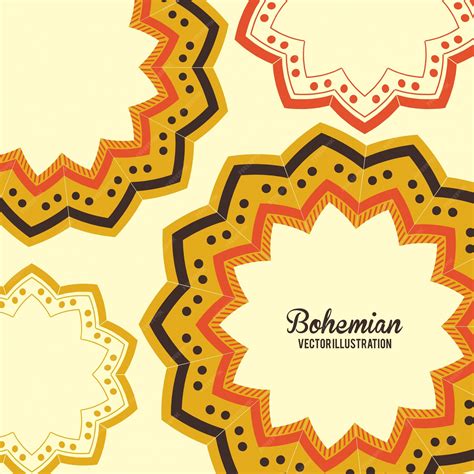 Premium Vector | Bohemian design