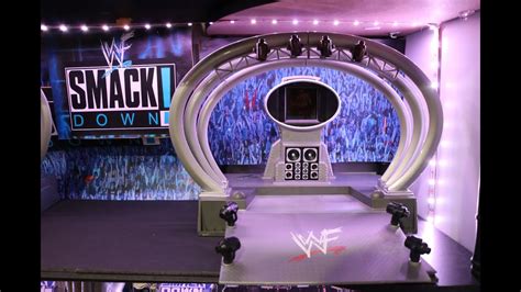 Wwe Smackdown Entrance Stage Electronic Light And Sound Youtube