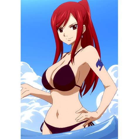 Poster Fairy Tail Erza Bikini Boutique Fairy Tail