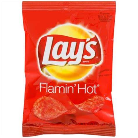 Lays Flamin Hot Potato Chips 1 125 Oz QFC