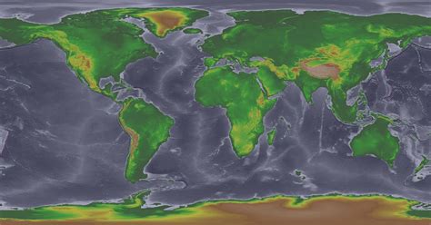 World Map During The Peak Of The Last Ice Age 16000 Bc When Sea
