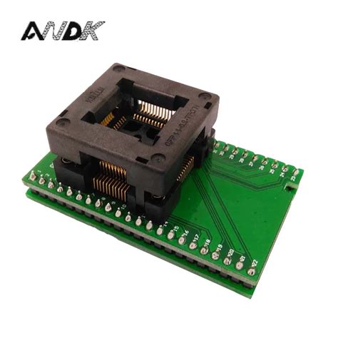 Aliexpress.com : Buy TQFP44 FQFP44 QFP44 to DIP44 Programming Socket ...