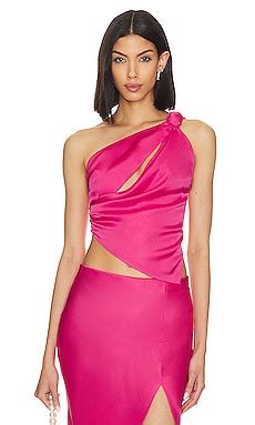 Nbd Meera Top In Hot Pink Revolve