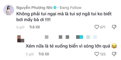 Bị nghi bối rối vì diện bikini Á hậu Phương Nhi lên tiếng cực khéo Saostar vn